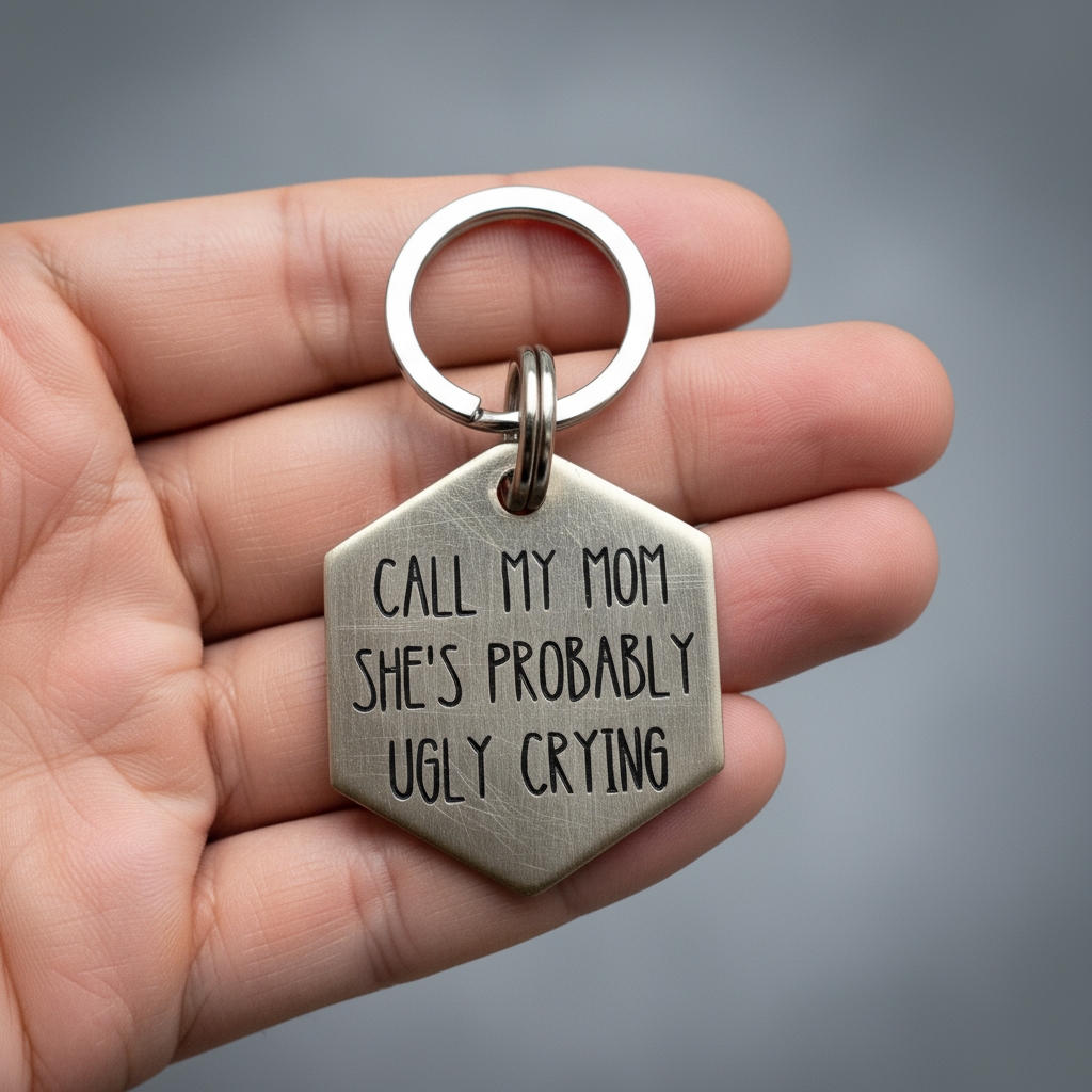 Funny Dog Tag - Funny Pet ID Tag