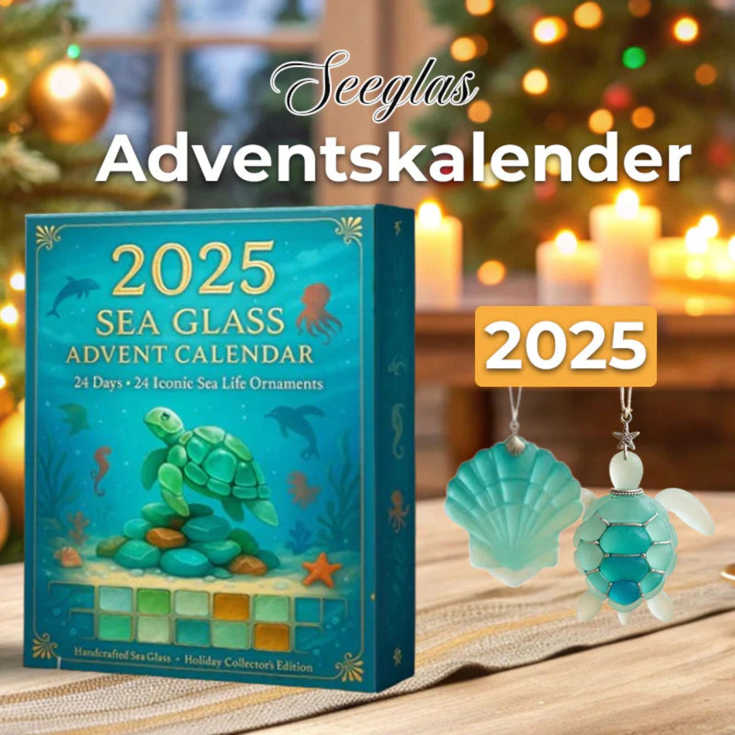 2025 Sea Glass Marine Life Advent Calendar