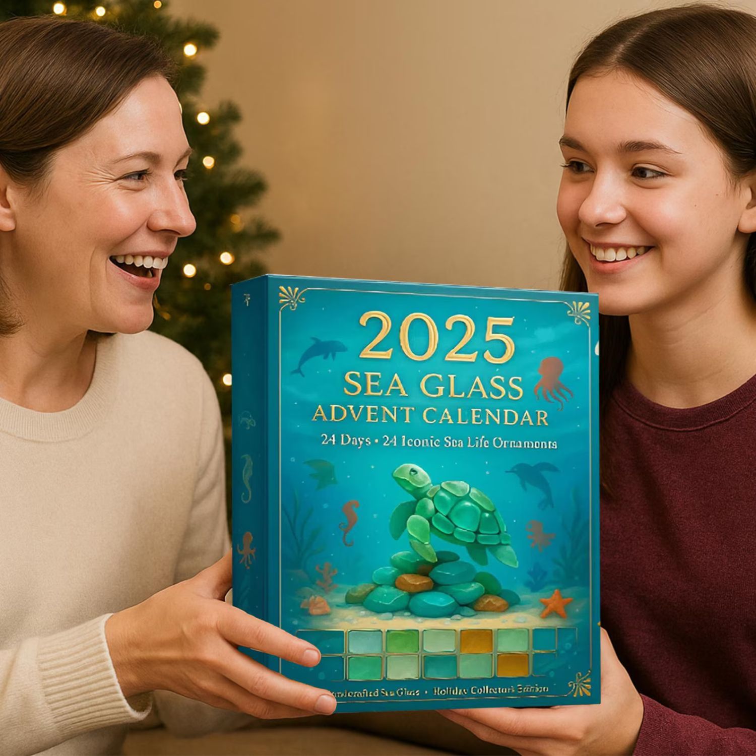 2025 Sea Glass Marine Life Advent Calendar