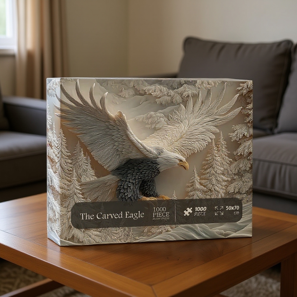 The Carved Eagle Jigsaw Puzzle 1000 Pieces
