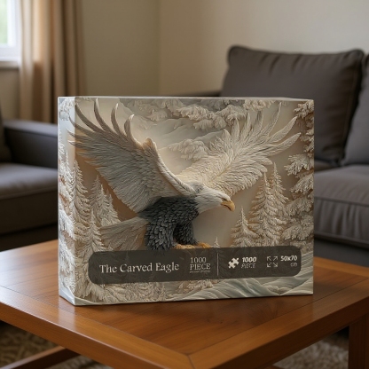 The Carved Eagle Jigsaw Puzzle 1000 Pieces
