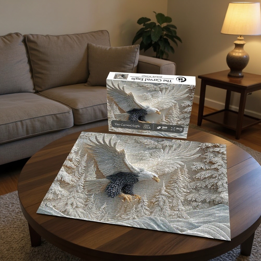 The Carved Eagle Jigsaw Puzzle 1000 Pieces