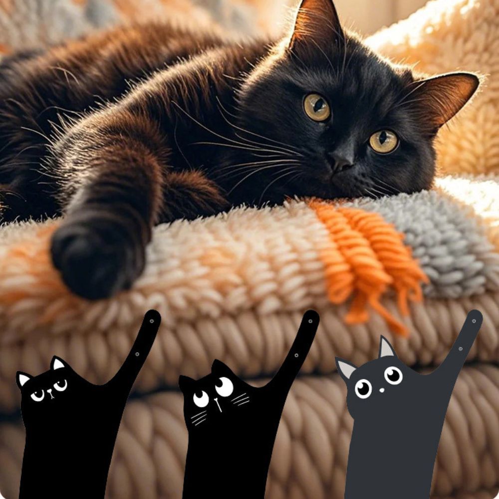 Adorable Cat Hand Towels - Indifferent Face