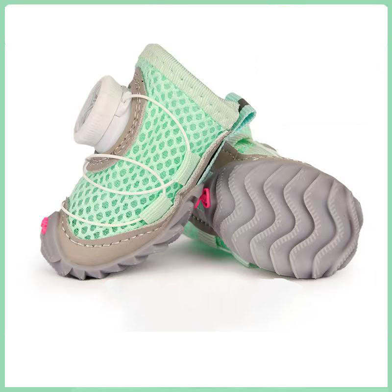 All-Terrain Dog Shoes With Dial Fit System - 4PCS
