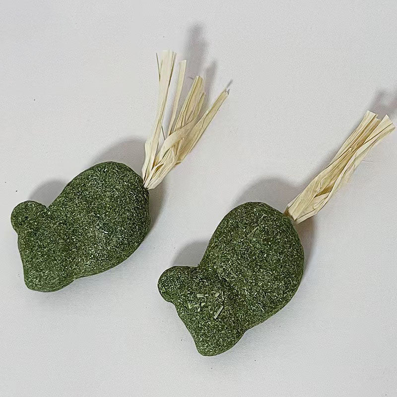 Raffia Catnip Chew Toy – Natural Handmade Play Toy For Cats