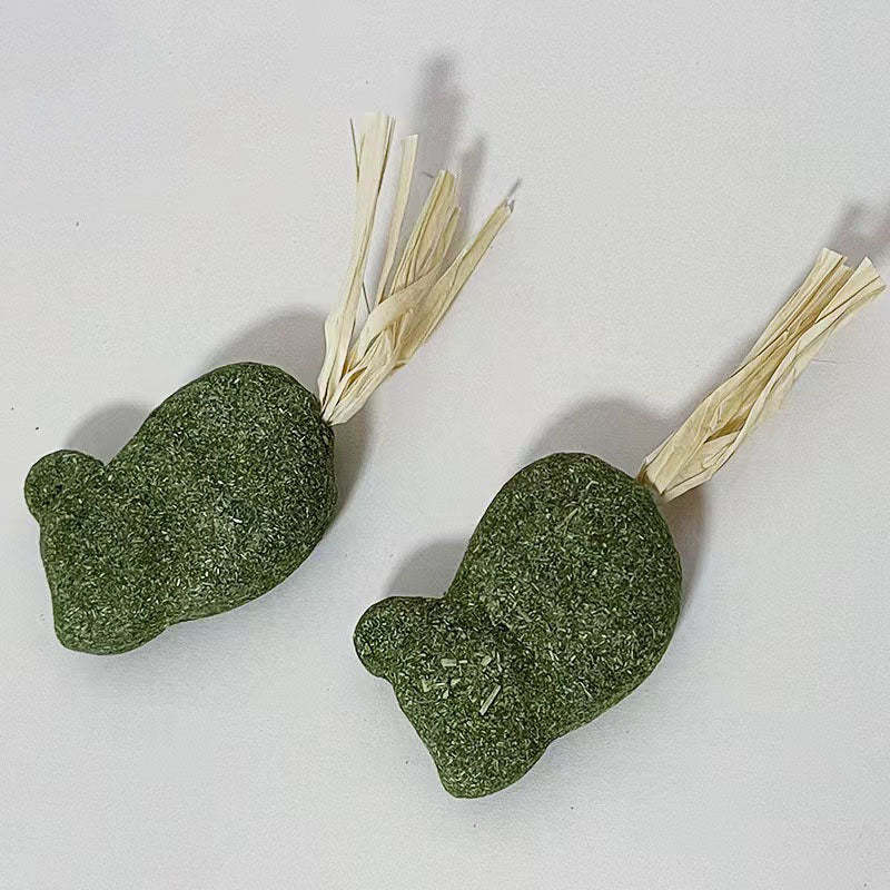 Raffia Catnip Chew Toy – Natural Handmade Play Toy For Cats