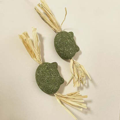 Raffia Catnip Chew Toy – Natural Handmade Play Toy For Cats