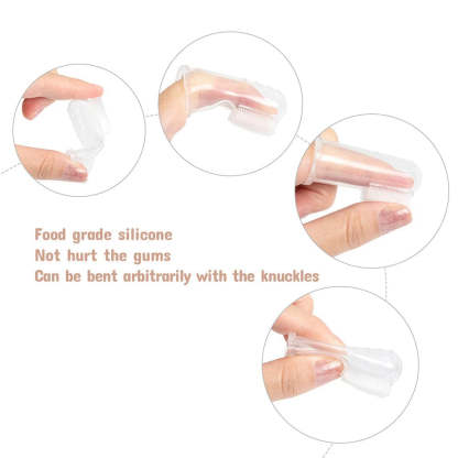 Silicone Finger Toothbrush For Dogs & Cats