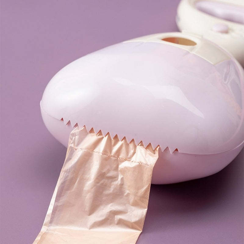 Portable Dog Pooper Scooper With Built-In Waste Bags – One-Hand No-Touch Pickup Tool for Walks & Travel