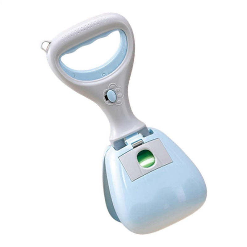 Portable Dog Pooper Scooper With Built-In Waste Bags – One-Hand No-Touch Pickup Tool for Walks & Travel