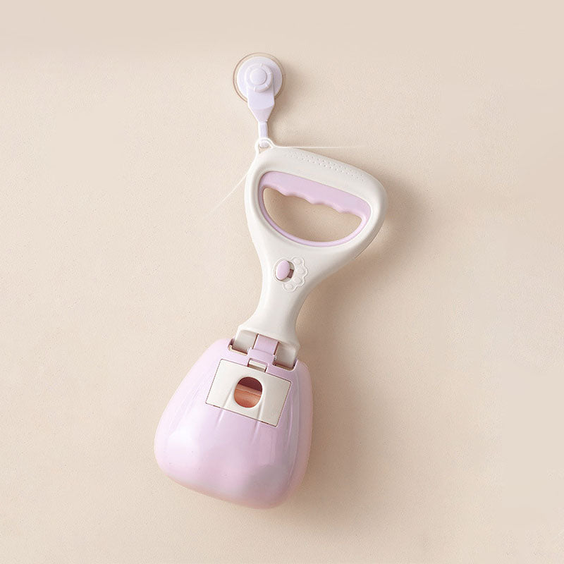 Portable Dog Pooper Scooper With Built-In Waste Bags – One-Hand No-Touch Pickup Tool for Walks & Travel