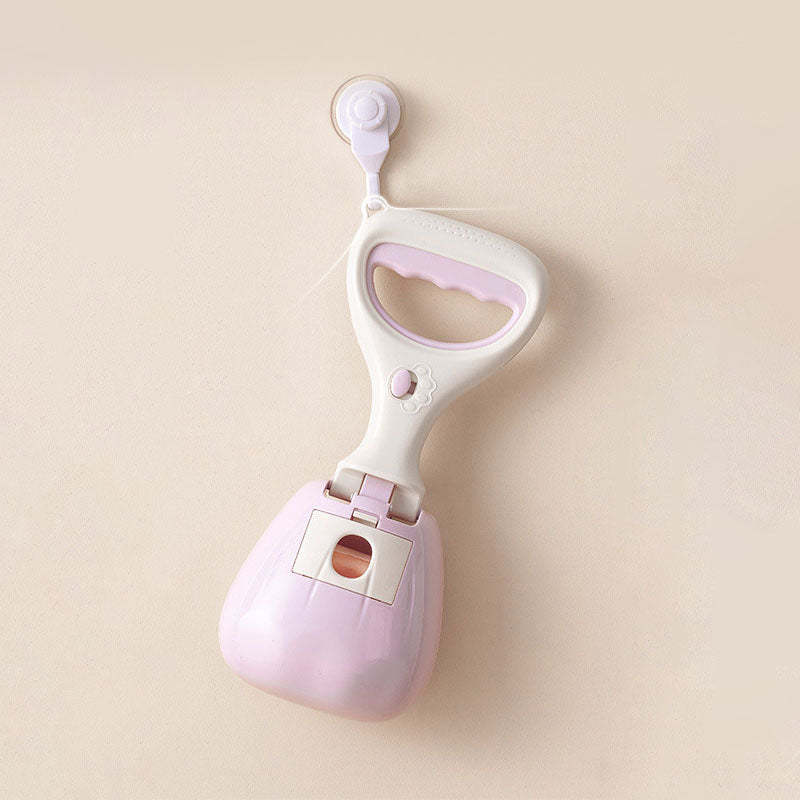 Portable Dog Pooper Scooper With Built-In Waste Bags – One-Hand No-Touch Pickup Tool for Walks & Travel