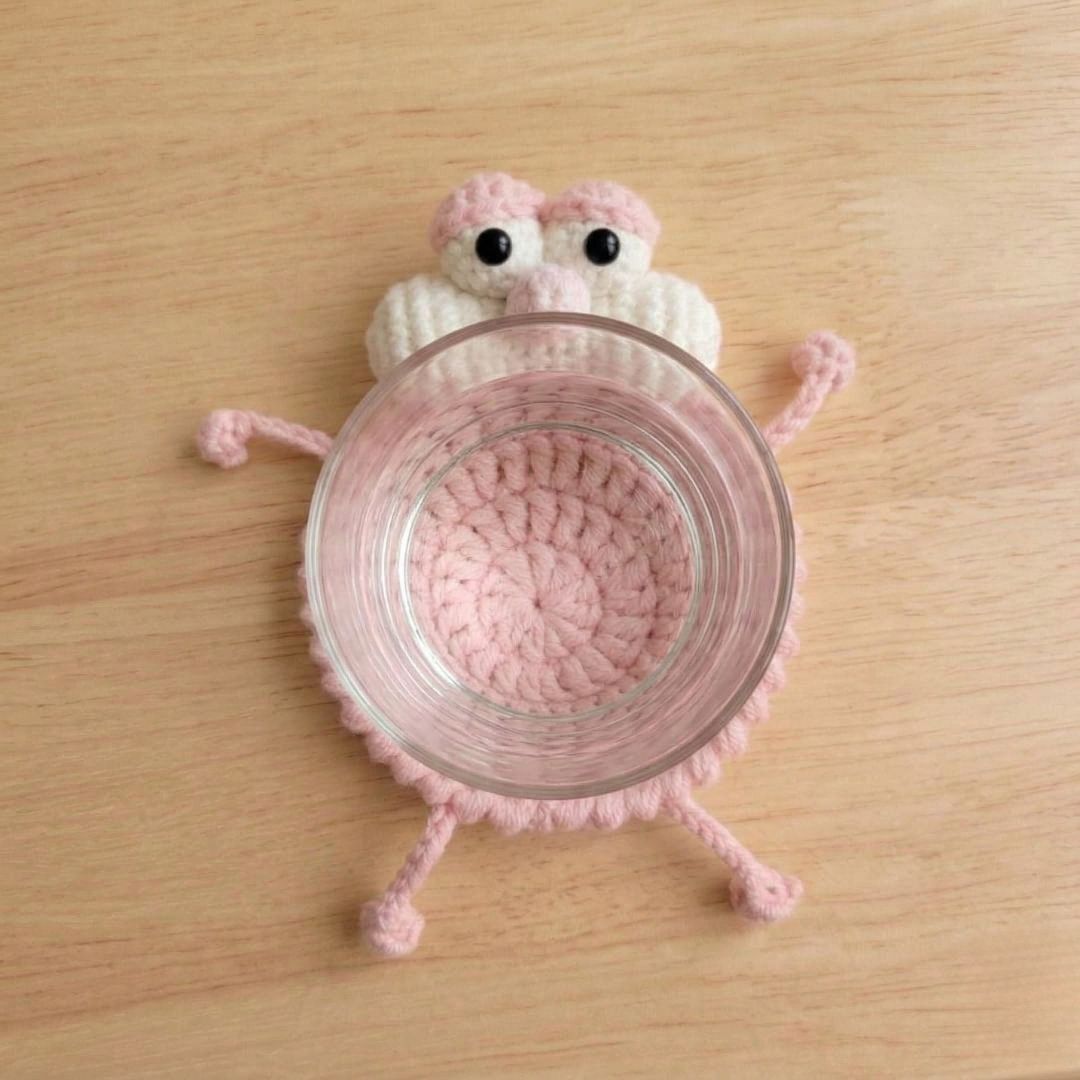 Handmade Crochet Animal Coasters