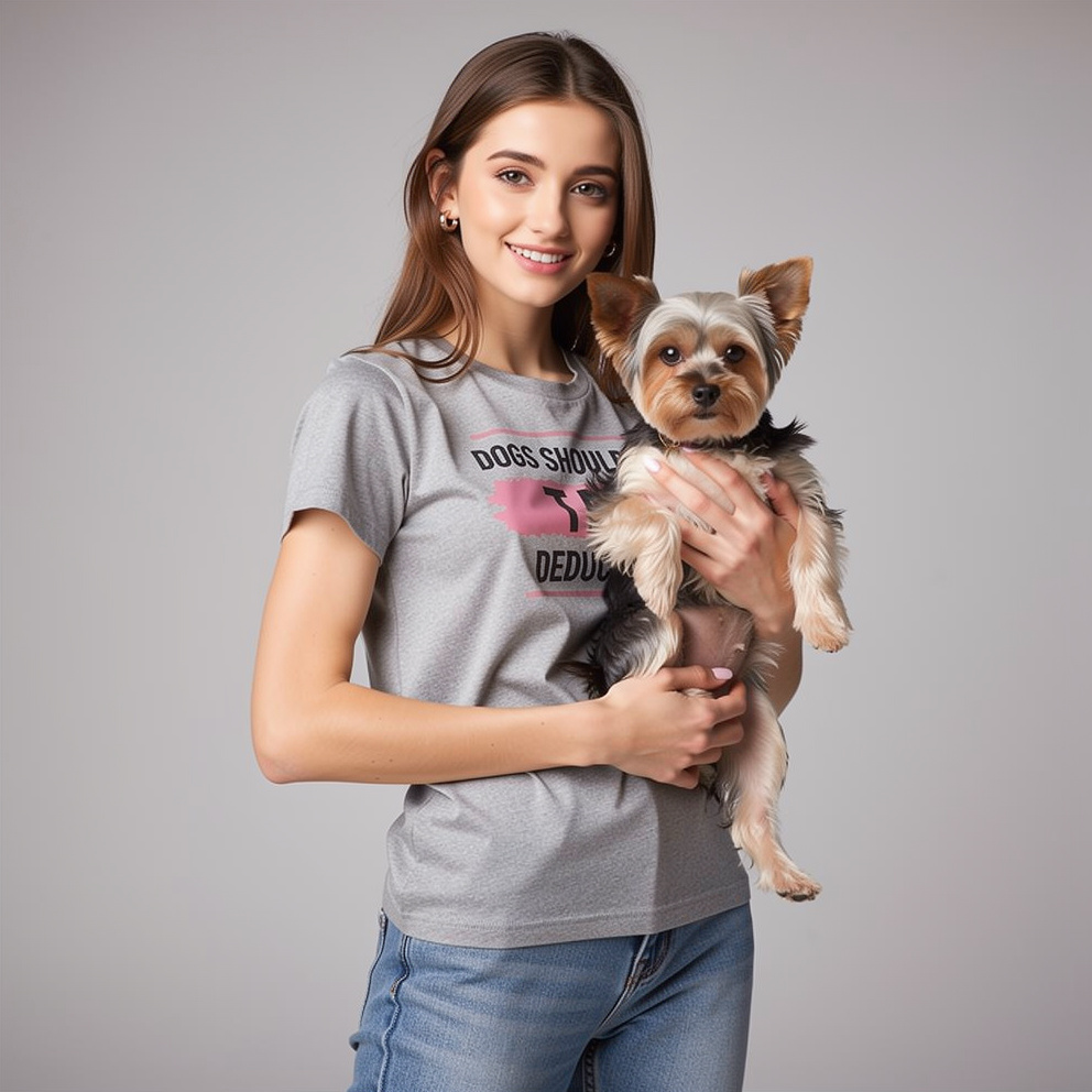 Dogs Should Be Tax Deductible - Funny Dog Lover T-Shirt