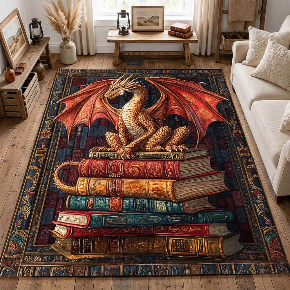 Wisdom Dragon Area Rug - H747