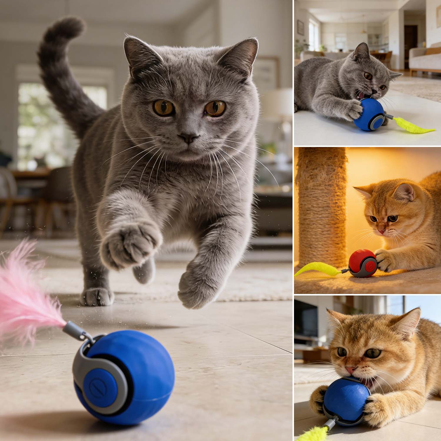 Speedy Tail 2.0 - The New King of Interactive Ball Toys