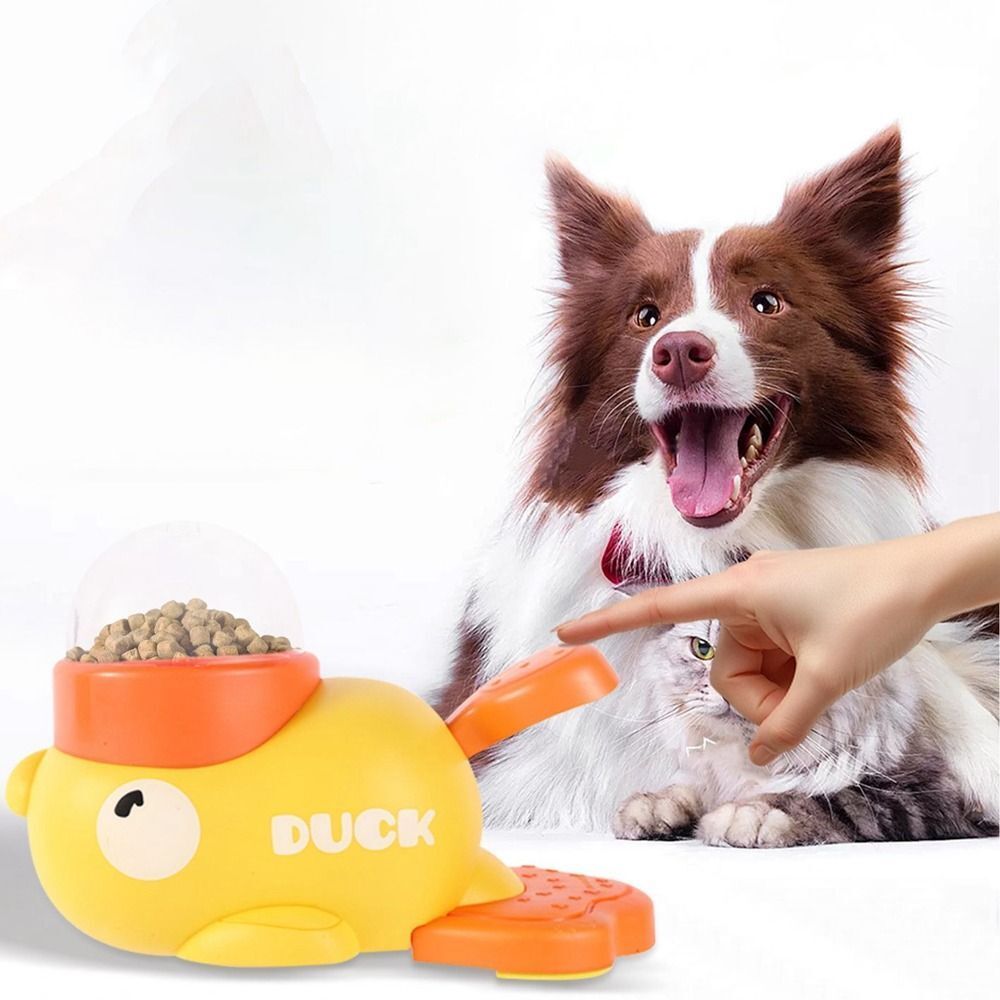 Interactive Duck-Themed Slow Feeder Toy