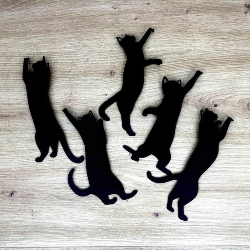 5Pcs Metal Cat bookmark