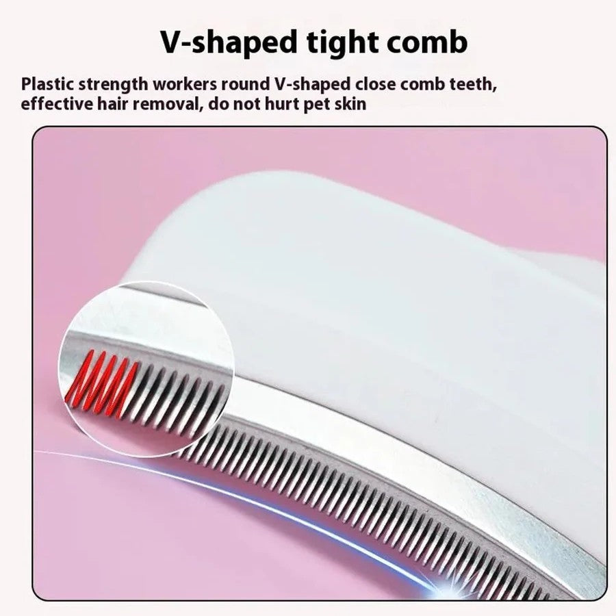 V-Tooth Deshedding Comb for Pets