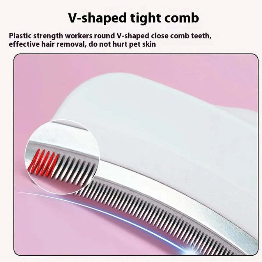 V-Tooth Deshedding Comb for Pets