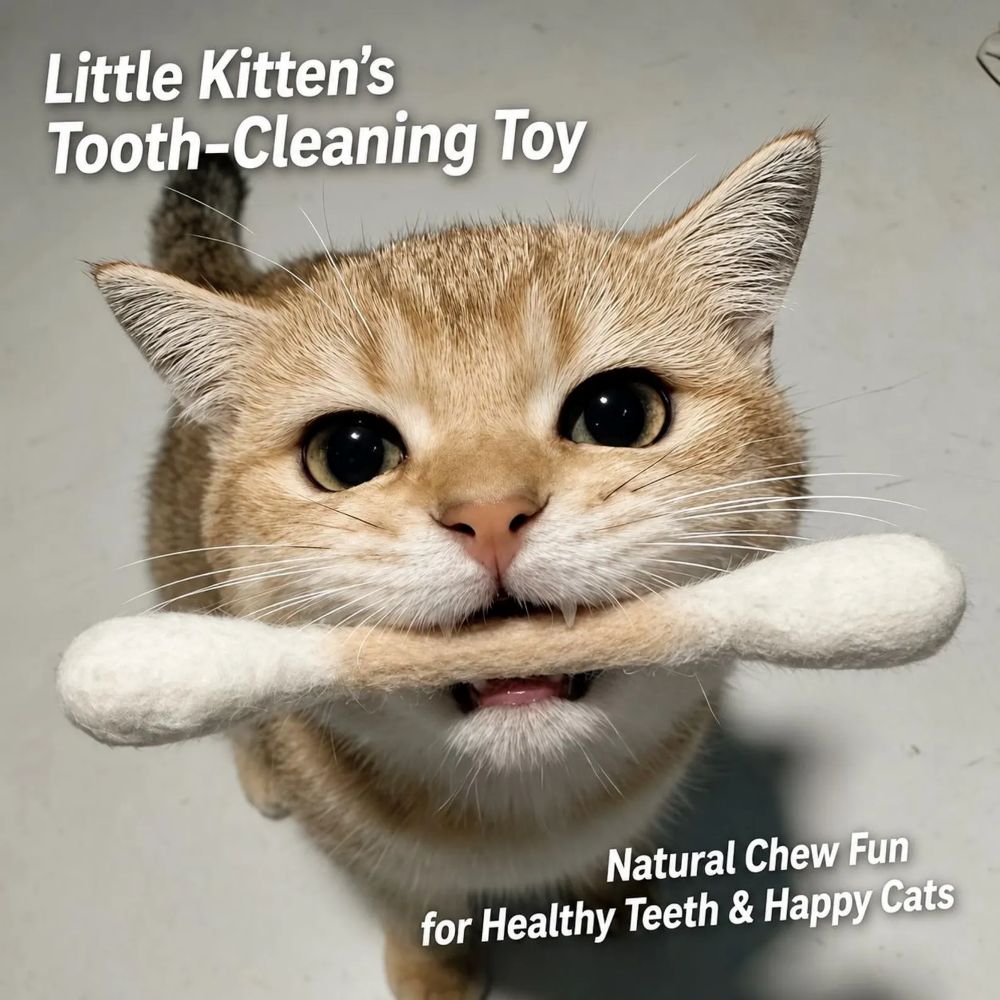 Extra-Large Catnip - Bite-Resistant Wool Felt Stick