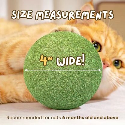 Giant Catnip Ball - Extra Large 10cm+ Jumbo Size For Cats