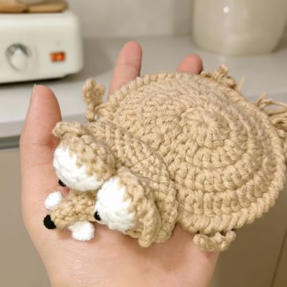 Handmade Crochet Animal Coasters