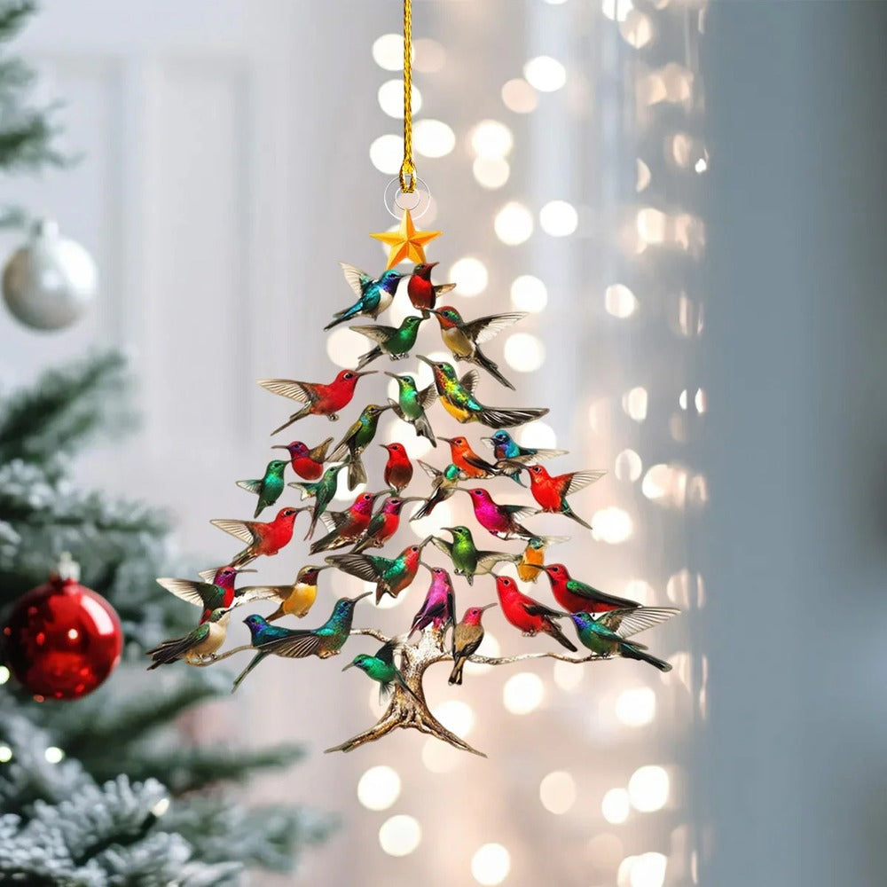 Hummingbird Christmas Ornament - Gift For Hummingbird Lover