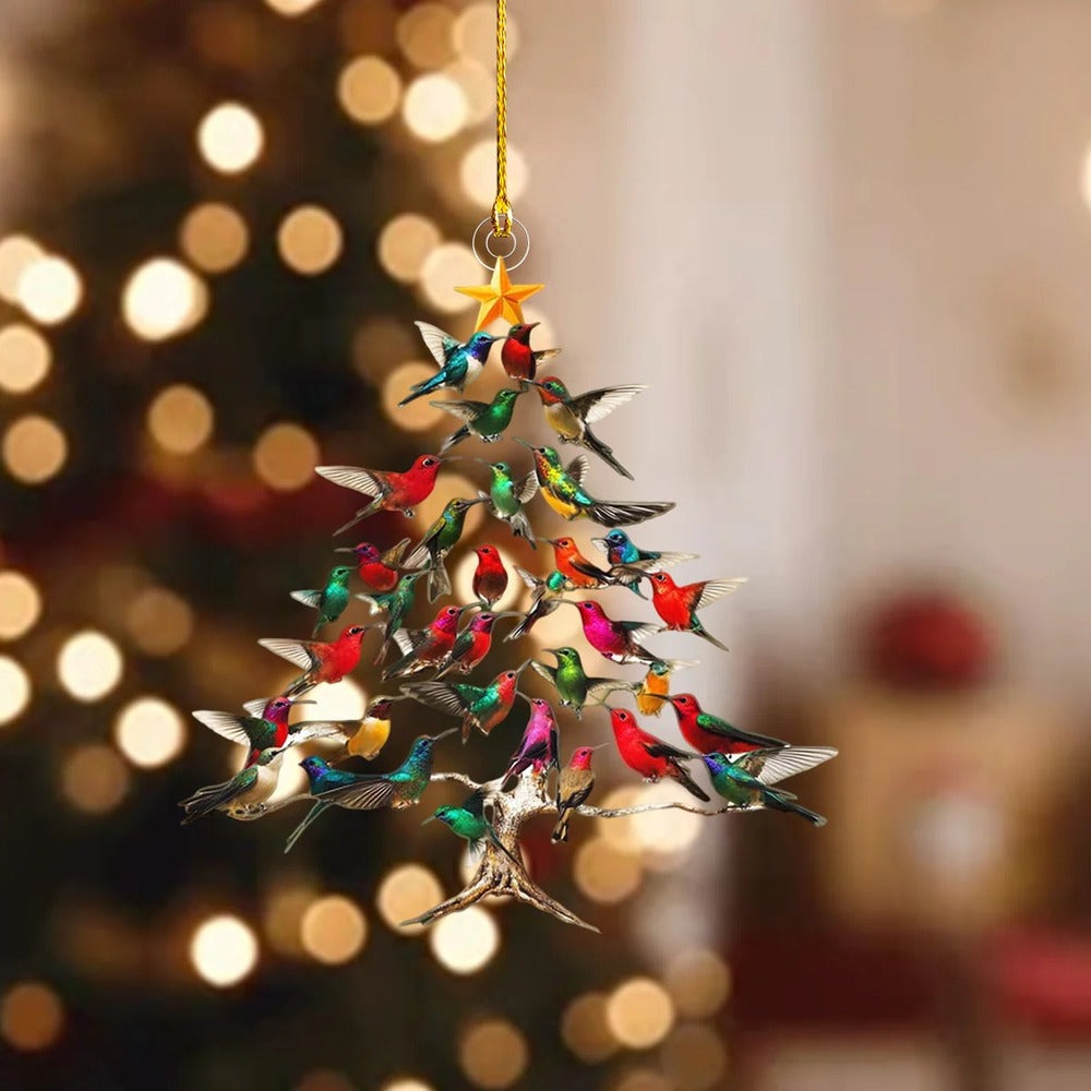 Hummingbird Christmas Ornament - Gift For Hummingbird Lover