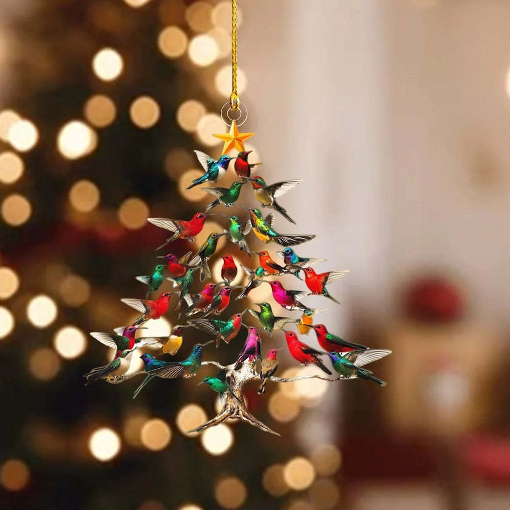 Hummingbird Christmas Ornament - Gift For Hummingbird Lover