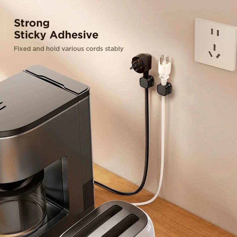 Magnetic Cord Organizer, Easy Secure Adhesive Cable Management