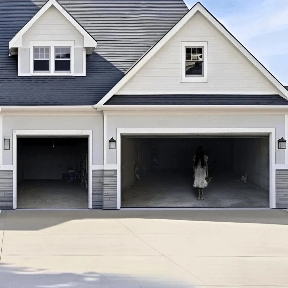 Possessed Girl Halloween Garage Door Covers HC005