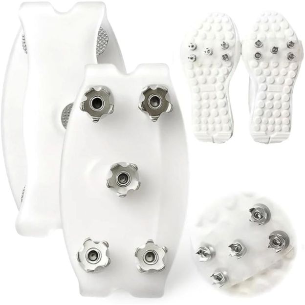 Ice Cleats Shoe Traction Covers – Anti-Slip Spikes for Winter Walking