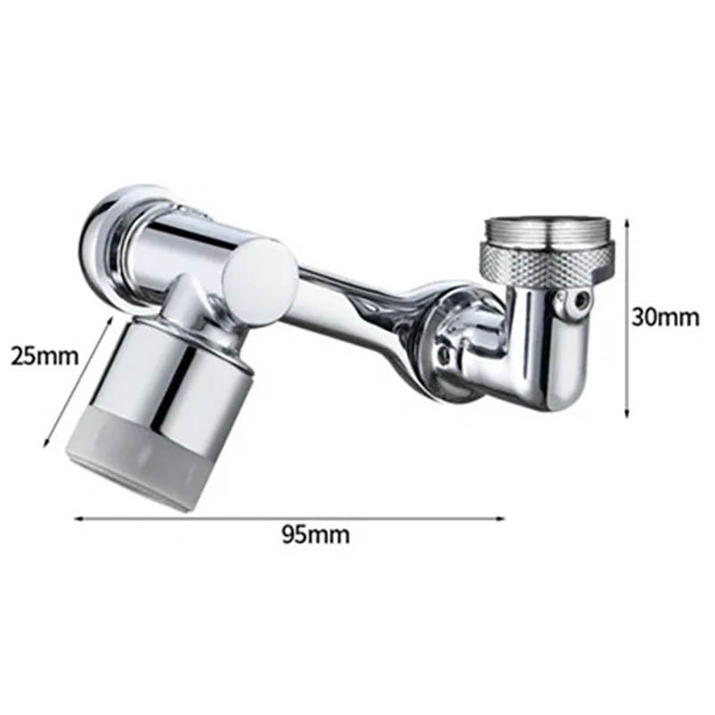Rotating 1080° Robotic Arm Faucet