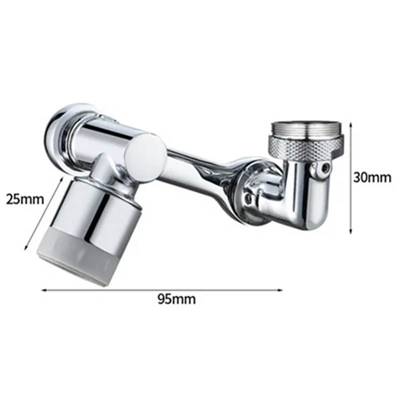 Rotating 1080° Robotic Arm Faucet