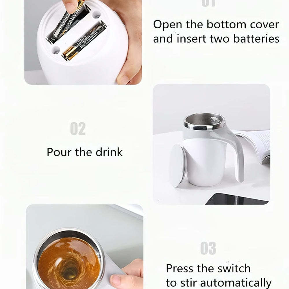 Automatic Magnetic Stirring Coffee Mug