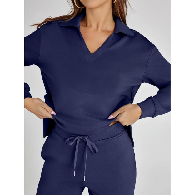 Women's 2 Piece Sets Outfits Casual Long Sleeve Sweatsuits Sets