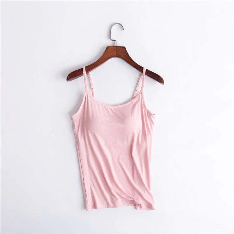 🔥Last Day 66% Off - Tank With Built-In Bra