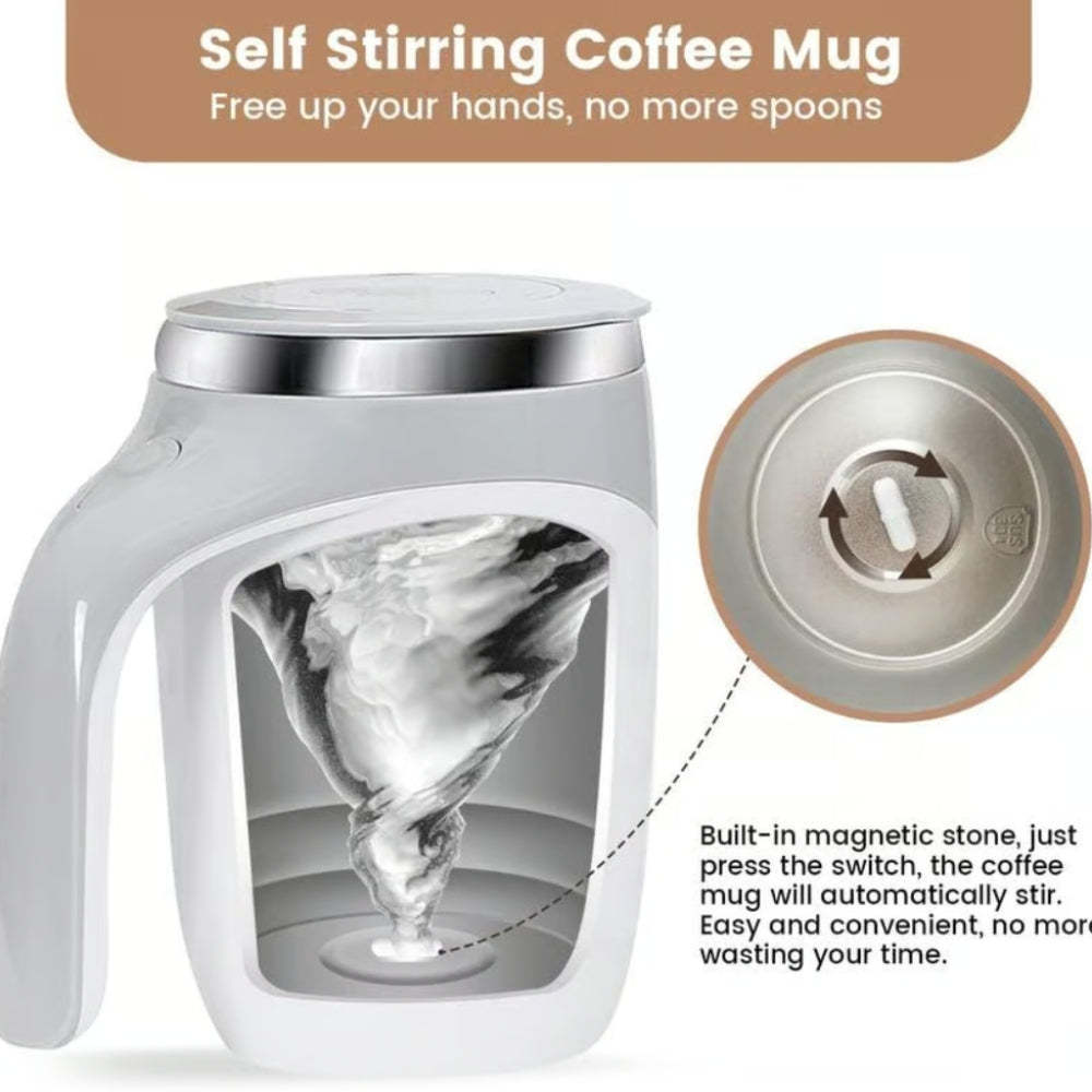 Automatic Magnetic Stirring Coffee Mug