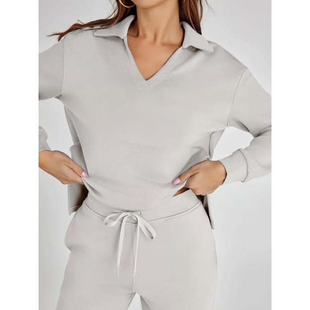 Women's 2 Piece Sets Outfits Casual Long Sleeve Sweatsuits Sets