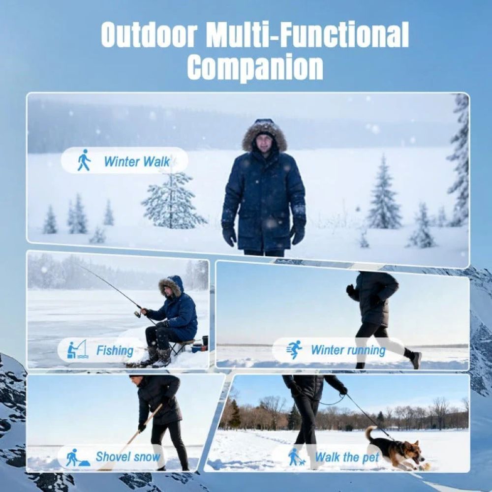 Ice Cleats Shoe Traction Covers – Anti-Slip Spikes for Winter Walking