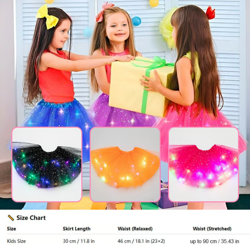 LED Skirt for All-Day Play