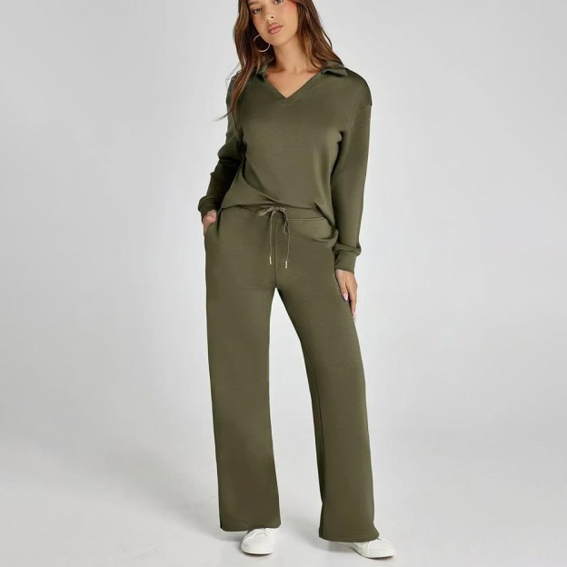 Women's 2 Piece Sets Outfits Casual Long Sleeve Sweatsuits Sets