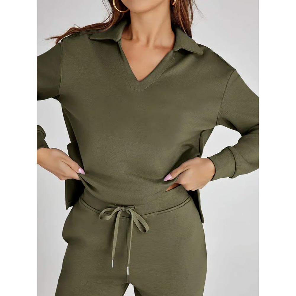 Women's 2 Piece Sets Outfits Casual Long Sleeve Sweatsuits Sets