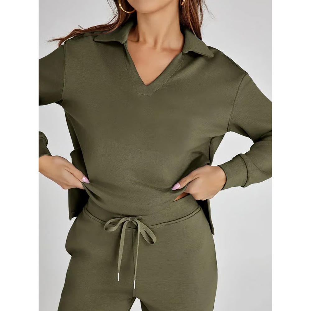 Women's 2 Piece Sets Outfits Casual Long Sleeve Sweatsuits Sets