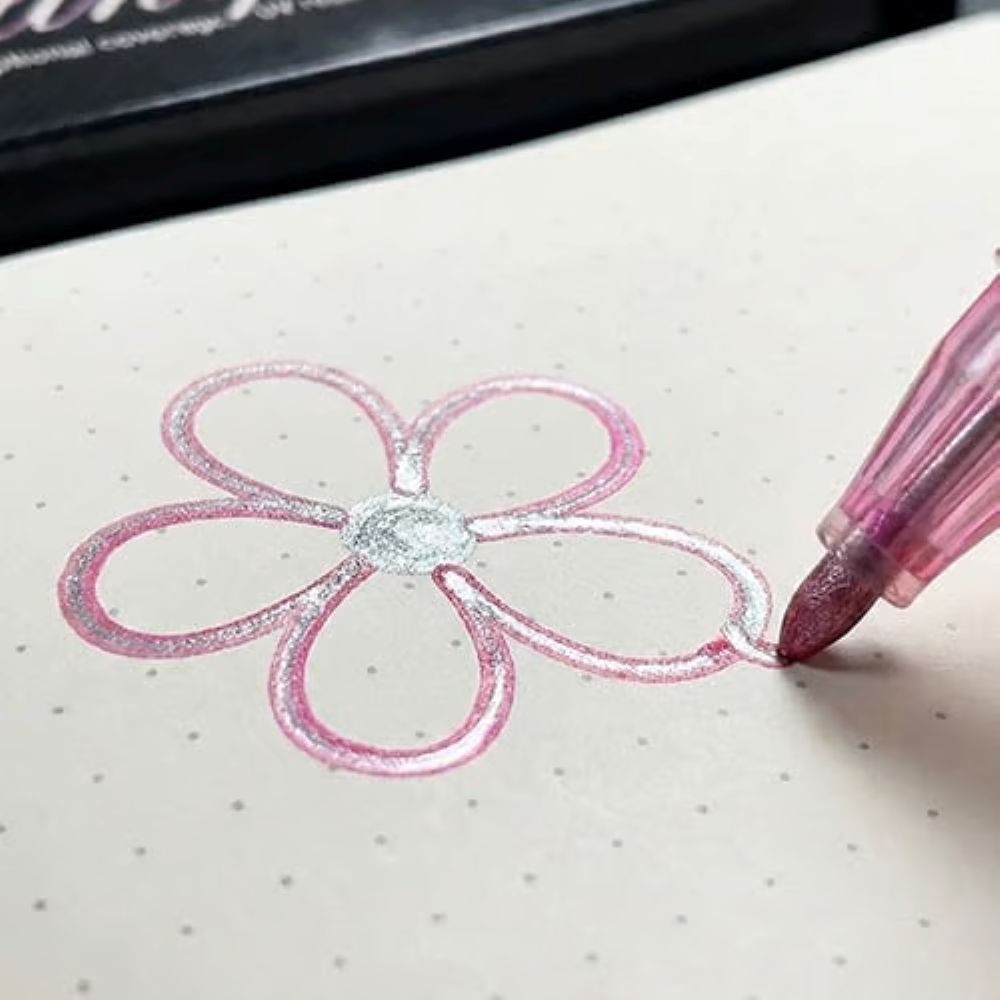 Dreamy Sparkle Dual-Line Contour Pen