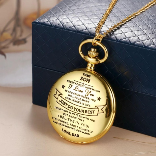 To My Son / From Dad - Luxury Vintage Pocket Watch
