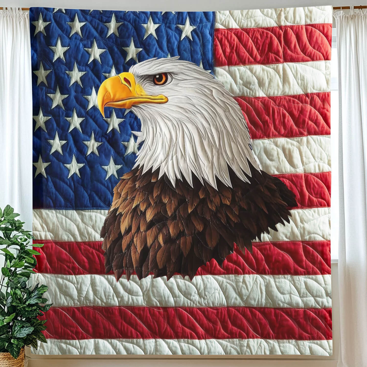 Proud Eagle Blanket - C023 - Premium Blanket
