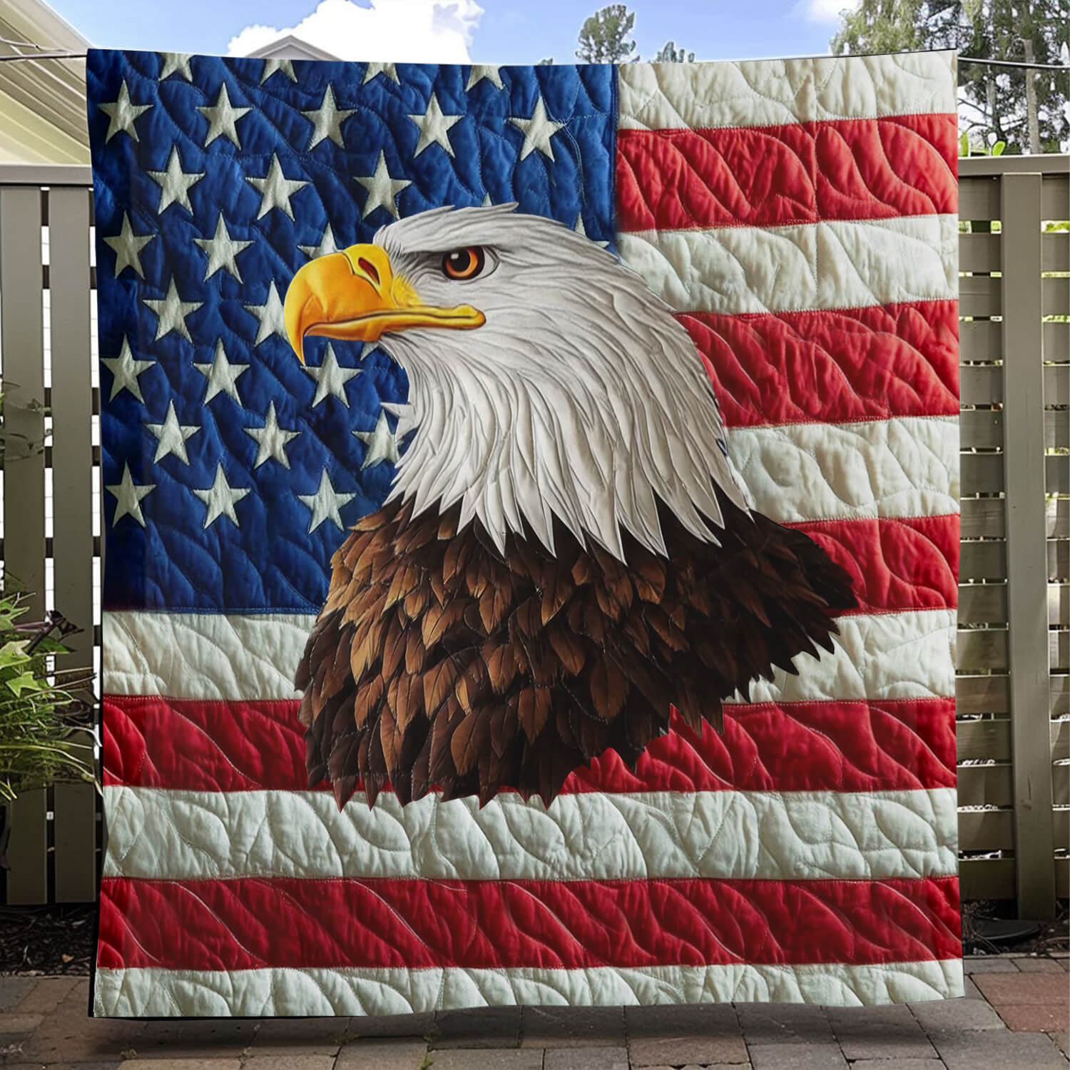 Proud Eagle Blanket - C023 - Premium Blanket