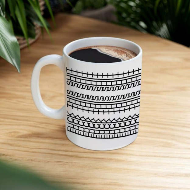 F*ck This Shit Hidden Message Coffee Mug Unique Gift for Work Bestie